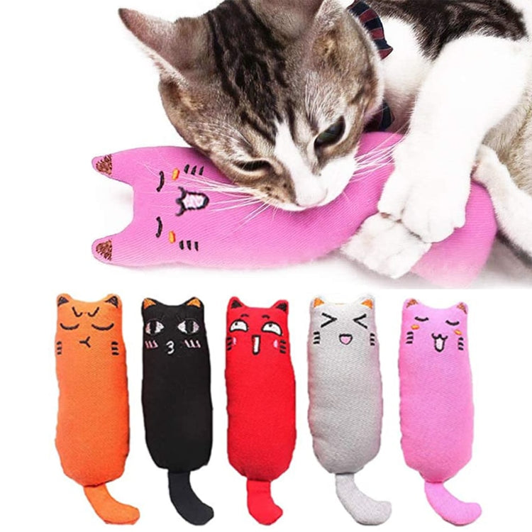 Rustle som catnip brinquedo gatos produtos para animais de estimação bonito gato brinquedos para gatinho dentes moagem gato pelúcia polegar travesseiro acessórios para animais de estimação 