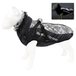 New Large Pet Clothes- Warm Reflective Dog Clothes -Thickened Dog Jackets