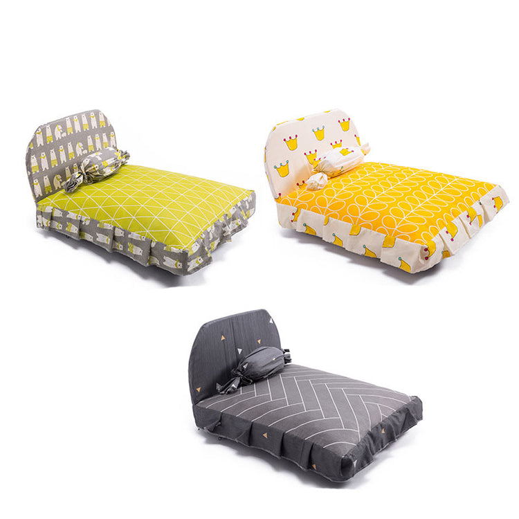 Cama para animais de estimação - Acessórios para casinha de cachorro - Pano de alta qualidade.