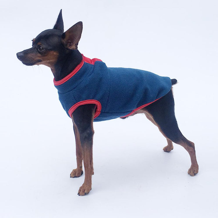 Dog Clothes Winter Warm Dog Clothing- Fleece Sweater -Soft Thicken  Vest Pet Cat Jacket