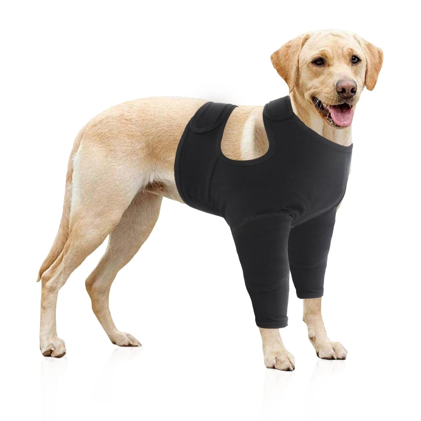 Pet Front Leg Sleeve Wrap Support Aids In Healing Comfortable Sleeve Leggings Against Licking Dog Leggings Elbow Brace