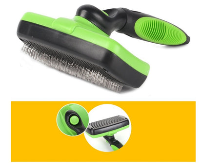 Pet Self Cleaning Slicker Brush- Detangling Pets Fur