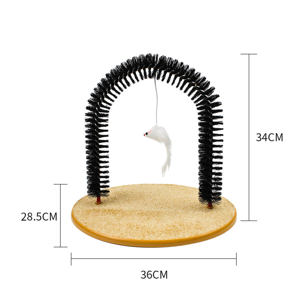 Cat grooming Arch Device- Type Massage Brush -Antipruritic