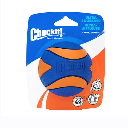 Chuckit -Bite Resistant - Combination ball for Dogs- Compatible with launcher