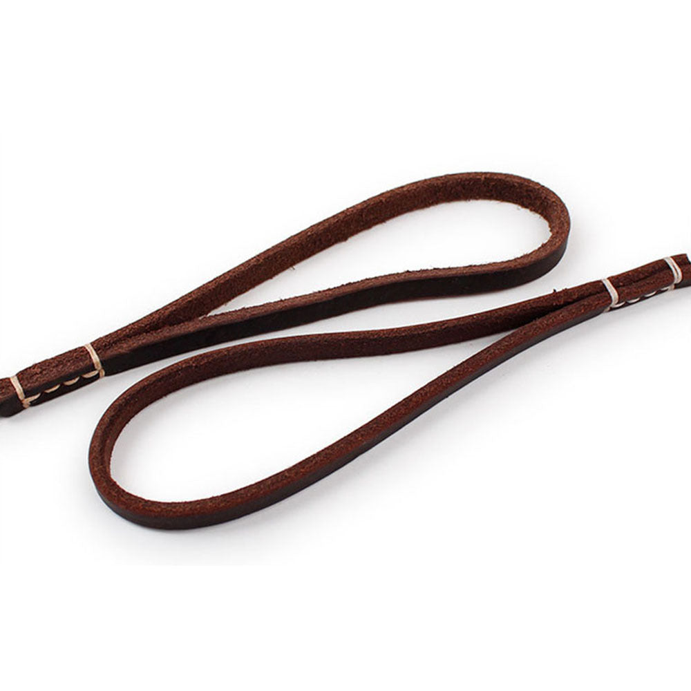 Genuine Leather Dog Leash Quality Handmade Durable Soft Pet Walking Leads Rope