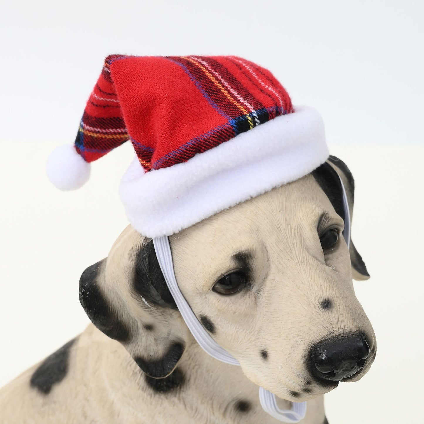 Multicolor Pet Christmas Hat Stripes