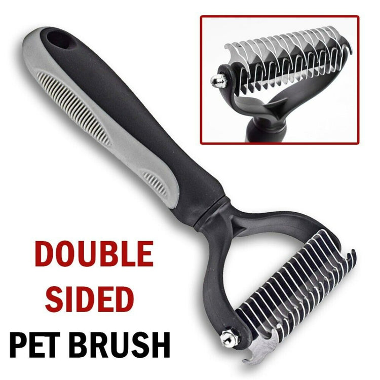 Pet double sided Brush