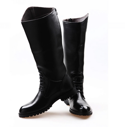 Horse Riding Boots For Women Men Waterproof Leather Long Boots Black Brown Knee High Boots