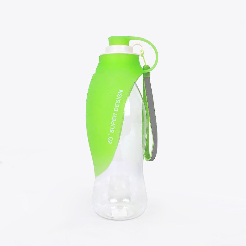 Pet Portable Drinking Cup For Dogs & Water Bottle. Portable outdoor bottle.