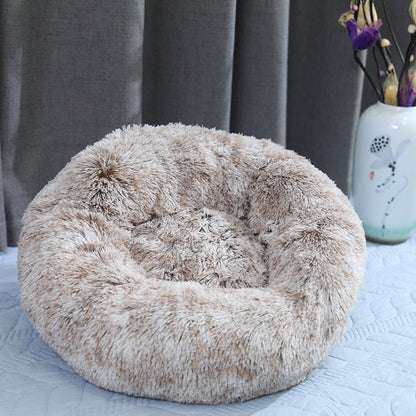 Pet Nest Warm Soft Plush Sleeping Bed Breathable Dog Cat  Bed