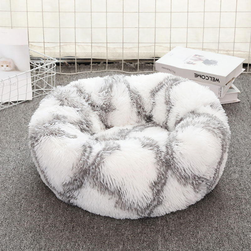 Pet Nest Warm Soft Plush Sleeping Bed Breathable Dog Cat  Bed