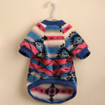 Dog Clothes Autumn And Winter Ins Cat Clothes Cute Stripes Plush Sweater Cross Border Source Pet Clothes