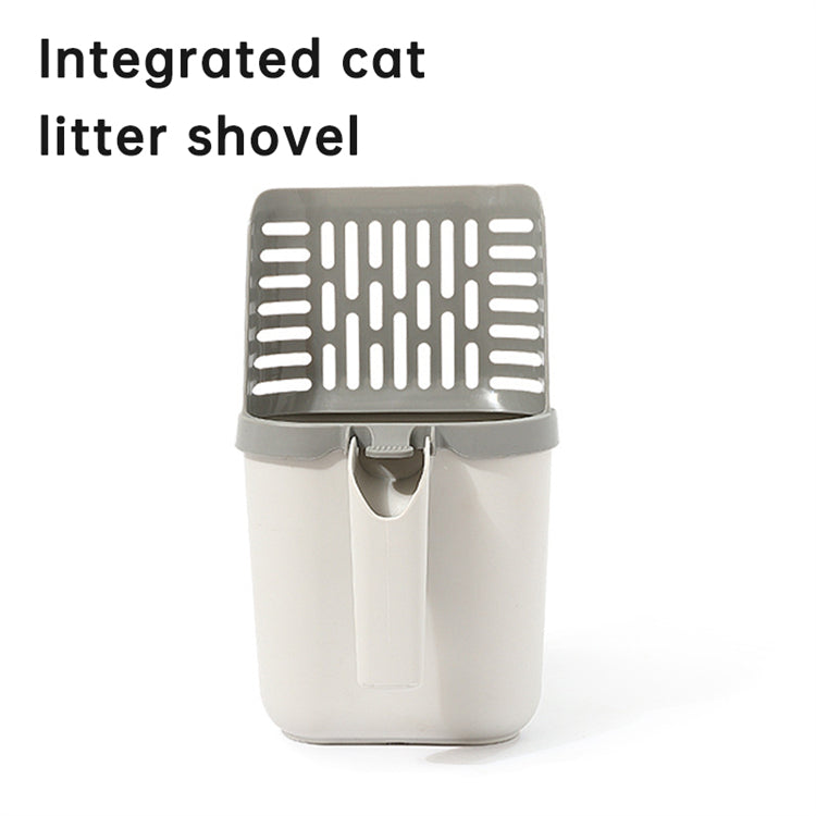 Comfortable handle- lightning shovel -sand plastic integrated cat litter shovel