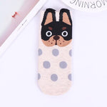 Women Socks -Funny Novelty Comfortable  Full Cotton Short Socks - Cute Character designs