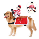 Pet Cowboy Horse Riding Transfiguration Pet Supplies Clothing Cospaly Halloween Dog Clothes