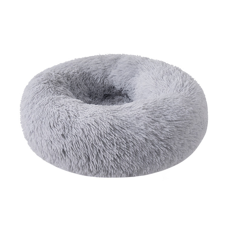 Long Plush Round Pet House Dog Bed Winter Cat Mat Pet Mattress Pet Supplies