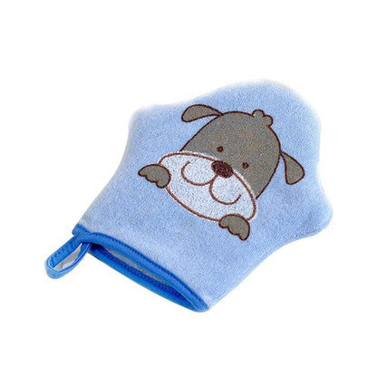 Cartoon Super Soft Cotton Baby Bath Shower Brush-Cute Animal Modeling Sponge for Baby -Children