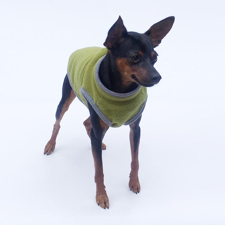 Roupas para cães Roupas quentes de inverno para cães - Suéter de lã - Colete macio e grosso para animais de estimação Jaqueta para gatos