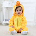 Baby Rompers Winter Kigurumi Lion Costume For Girls Boys Toddler Animal Jumpsuit Infant Clothes Pyjamas Kids Overalls ropa bebes