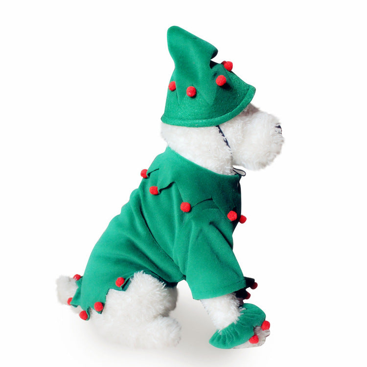 Papai Noel Roupas para Cachorro Halloween Roupas para Animais de Estimação Vestidos de Abóbora Roupas Mágicas