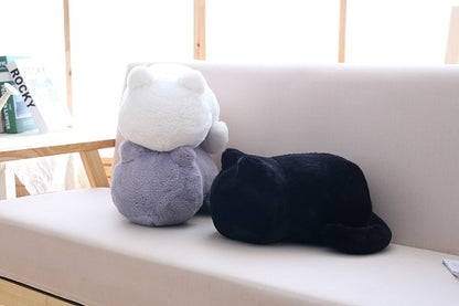 Simulation cartoon doll cat doll cat plush toy cat pillow real life pillow gifts