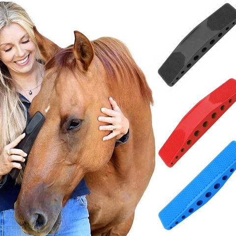 Horse Brush Bath Massage Brush Horse Beauty Brush Bath Massage Brush 6 In 1 Hair Removal Beauty Massage Scraping