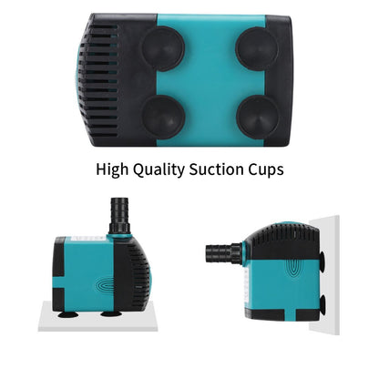 3W 6W 10W 15W 25W Ultra-Quiet Submersible Water Fountain Pump- Filter Fish Pond Aquarium Water Pump Tank Fountain 220V-240V