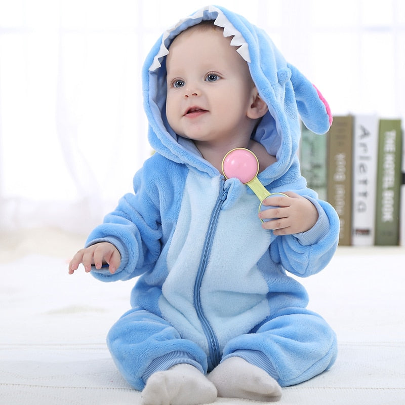 Baby Rompers Winter Kigurumi Lion Costume For Girls Boys Toddler Animal Jumpsuit Infant Clothes Pyjamas Kids Overalls ropa bebes