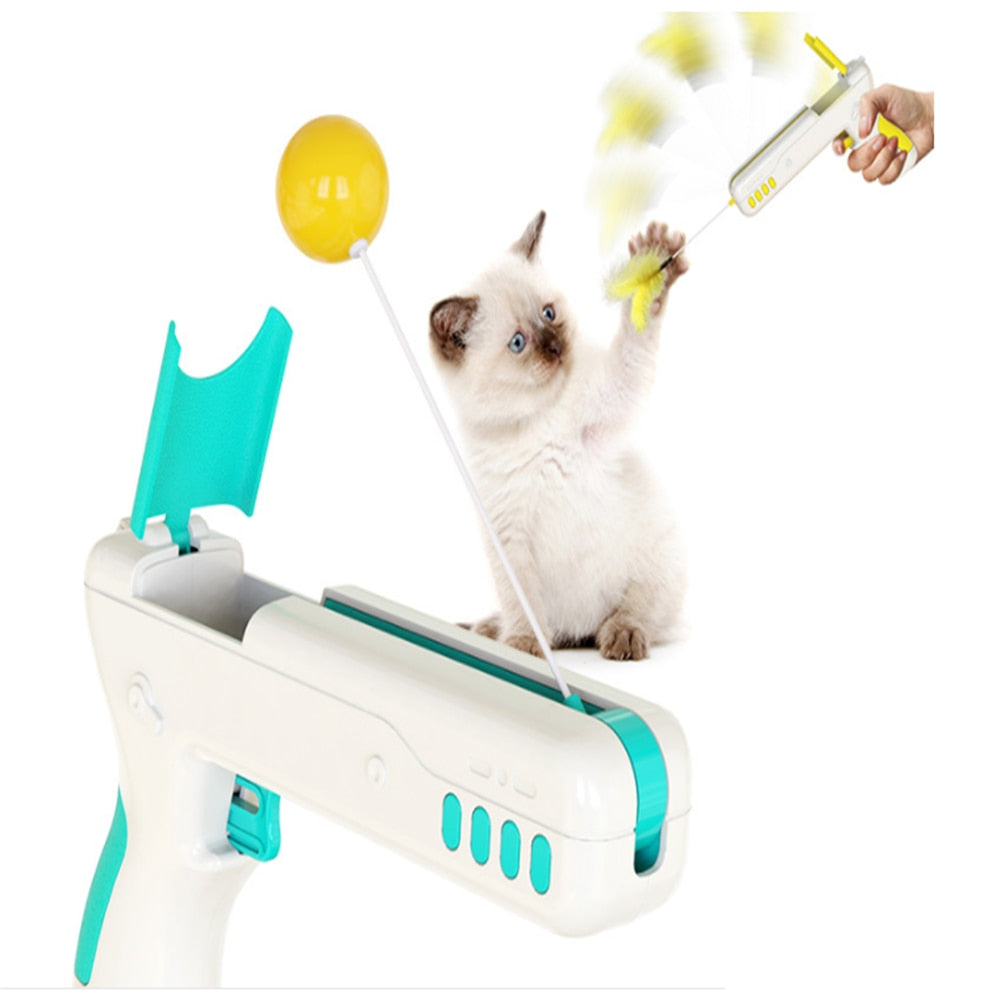 Playing Interactive Cat Toys- Tumbler Feather Scratcher- Toy Pet Innovation Modern toy