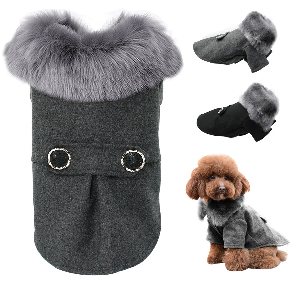 Roupas para cães de estimação, casacos de inverno para cães pequenos e médios