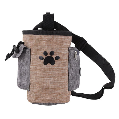 Portable Dog Training -Treat Bag Puppy- Snack Reward Waist Bag