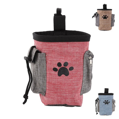 Portable Dog Training -Treat Bag Puppy- Snack Reward Waist Bag