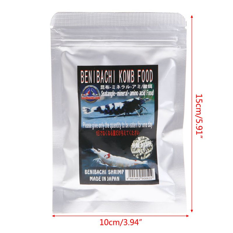 Fish Food Aquarium Fish Forage Crystal Shrimp Feeding Seaweed Natural Nutrition Vitamin Health Growing Drop shipping