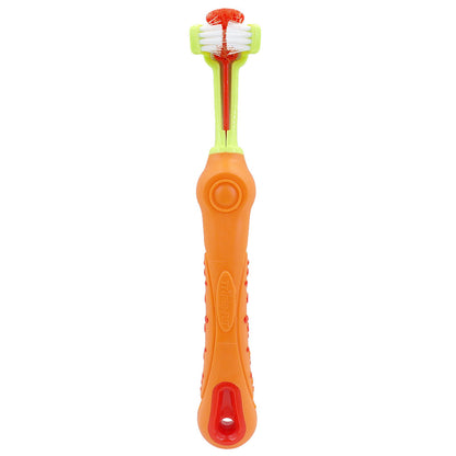 Dog Toothbrush -Soft Pet Cat Toothbrush -Tooth Brush for Bad Breath -Tartar- Pet accessory