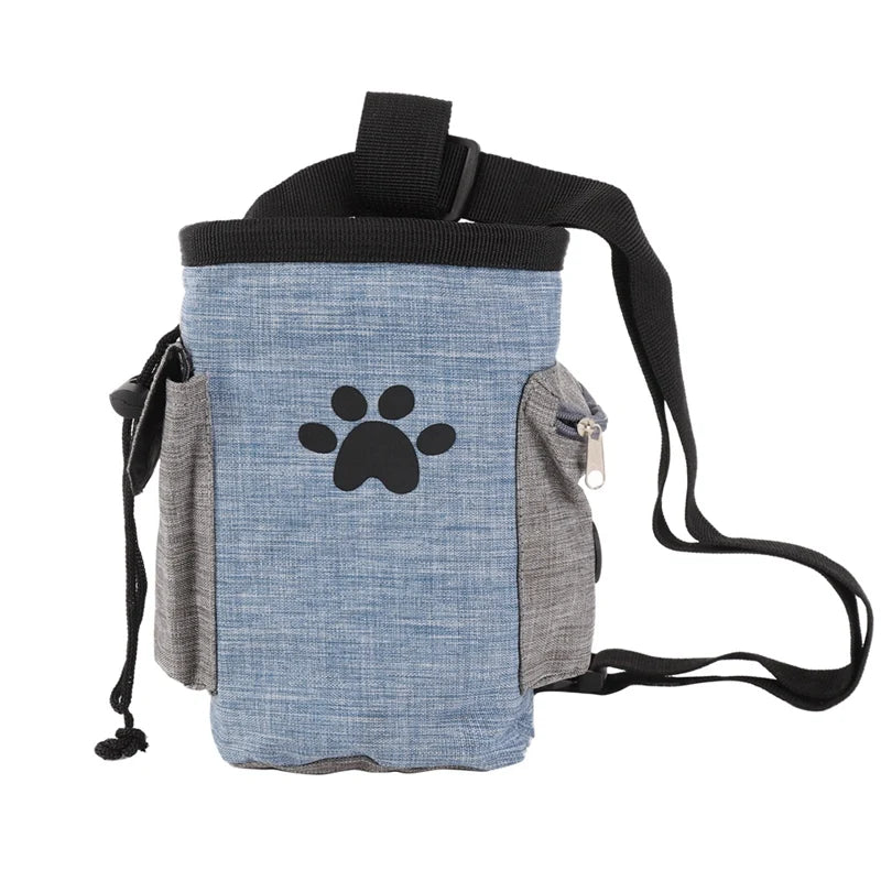 Portable Dog Training -Treat Bag Puppy- Snack Reward Waist Bag