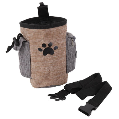 Portable Dog Training -Treat Bag Puppy- Snack Reward Waist Bag