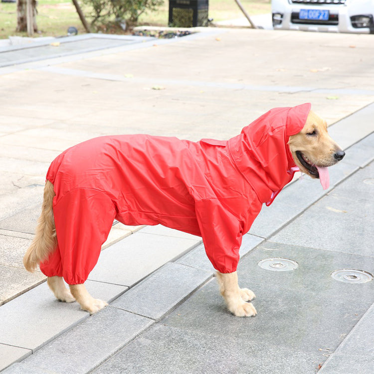 Outdoor Jackets Pet Dogs Clothes Waterproof Autumn Winter Warm Big Dog Clothing