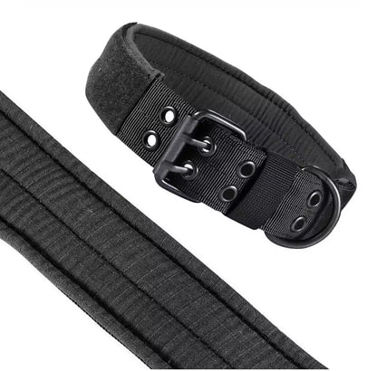 Adjustable Dog Collar Classic Reflective -Training Military Dog Collar- Nylon Heavy Duty Tactical Dog Collar German Shepherd