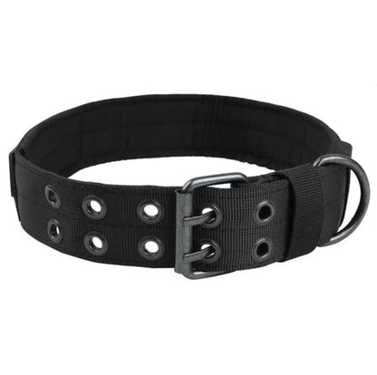 Adjustable Dog Collar Classic Reflective -Training Military Dog Collar- Nylon Heavy Duty Tactical Dog Collar German Shepherd