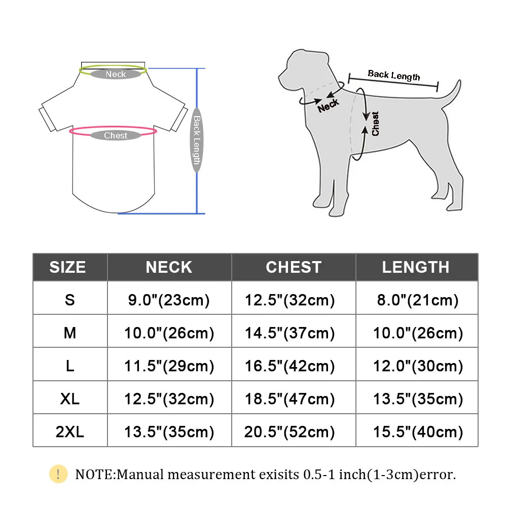 Christmas Dog Clothes T-shirt Cute Puppy -Cat Christmas Clothes Costume