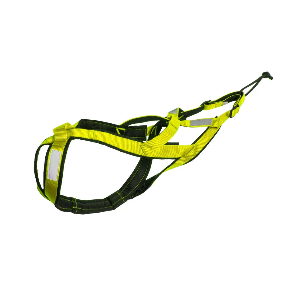 Dog Sled Harness X-Back for Large Dogs husky – Weight Pulling, Canicross, Skijoring & Scootering Harness