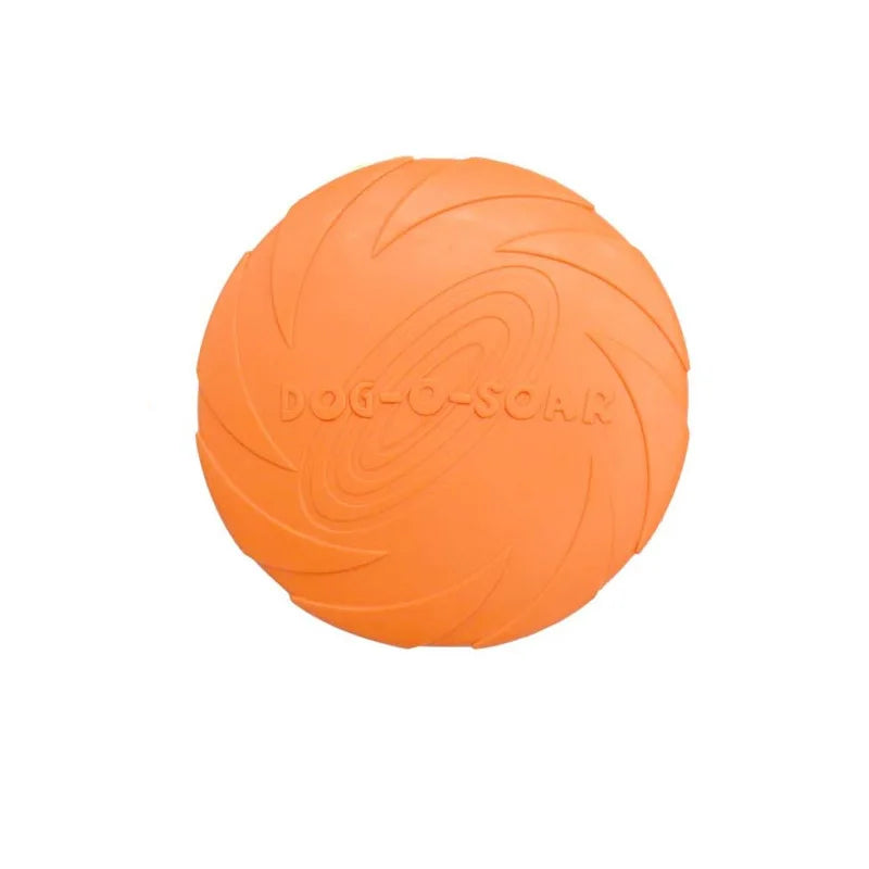 Pack dog frisbee- Durable pet interactive toy rubber- Suitable for outdoor training of medium-sized and large dogs