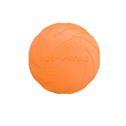 Pack dog frisbee- Durable pet interactive toy rubber- Suitable for outdoor training of medium-sized and large dogs