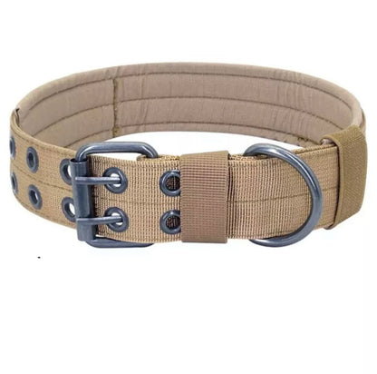 Adjustable Dog Collar Classic Reflective -Training Military Dog Collar- Nylon Heavy Duty Tactical Dog Collar German Shepherd