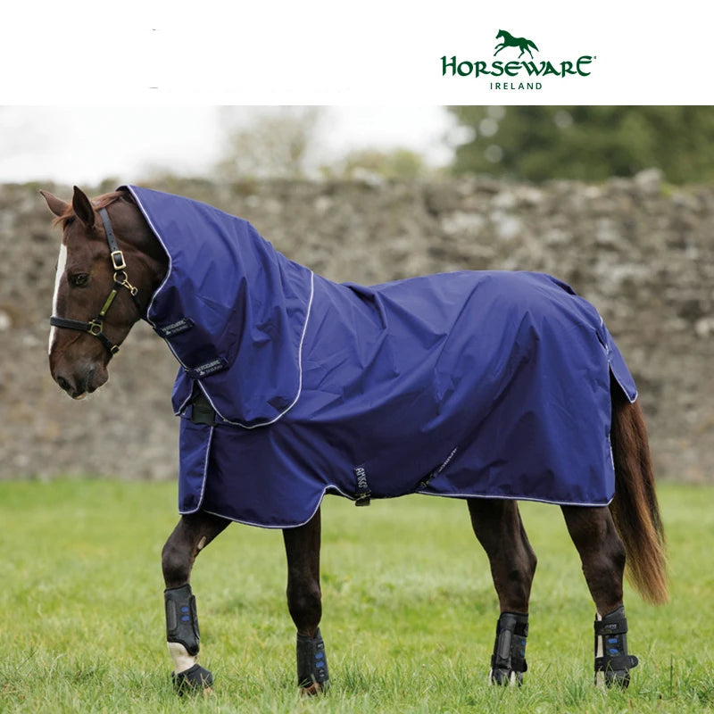 Cavassion Turnout horse rugs- navy color horse blanket