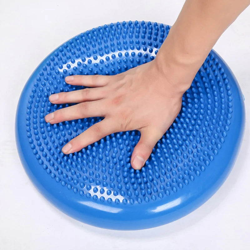 Wobble Balance Disc Cushion - Balls Inflatable Stability -Exercise Training Ball