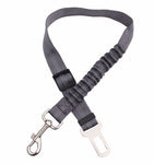 Adjustable Dog Seat Belt -Dog Car Seatbelt- Harness Leads- Elastic Reflective Safety Rope