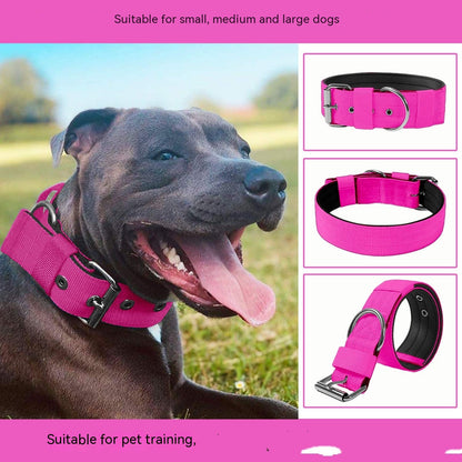 Pet Dog Collar Foam Scarf Nylon Bandana