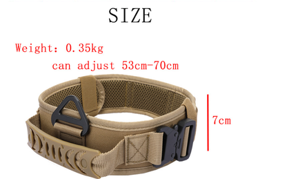Quick Release Metal Buckle -Outdoor Dog Walking Collar