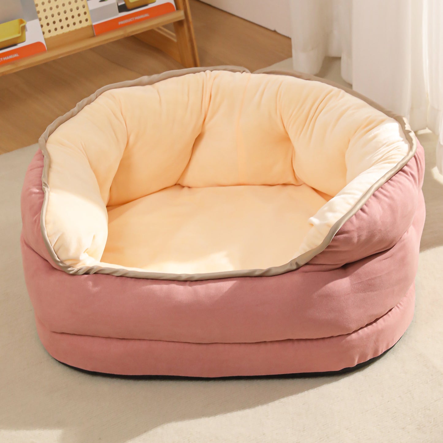 Pet Dog Sofa Bed- Cat And Dog Mattress Pet Kennel- Thickened Washable Plush Pet Supplies